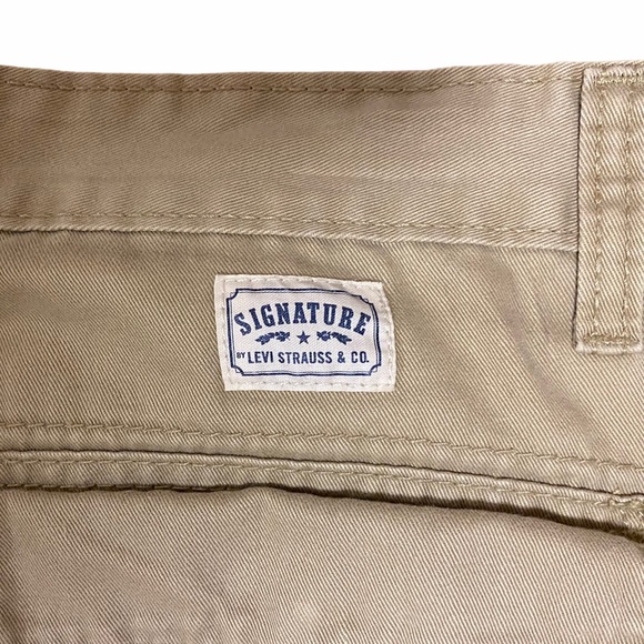 TOMMY HILFIGER + LEVI Mens Khaki Cargo Shorts sz42 - Picture 5 of 8